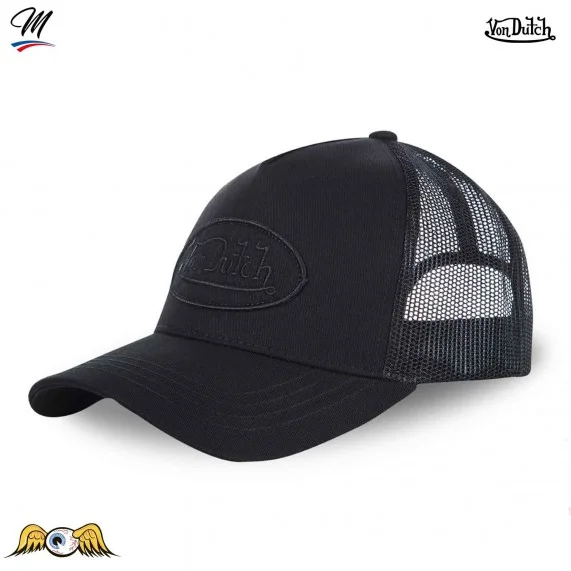Casquette Enfant Trucker California Classique Unie (Casquettes Garçon) Von Dutch chez FrenchMarket