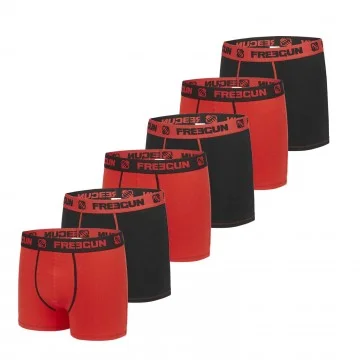 Pack of 6 Men's Cotton Boxers (Boxers) Freegun on FrenchMarket