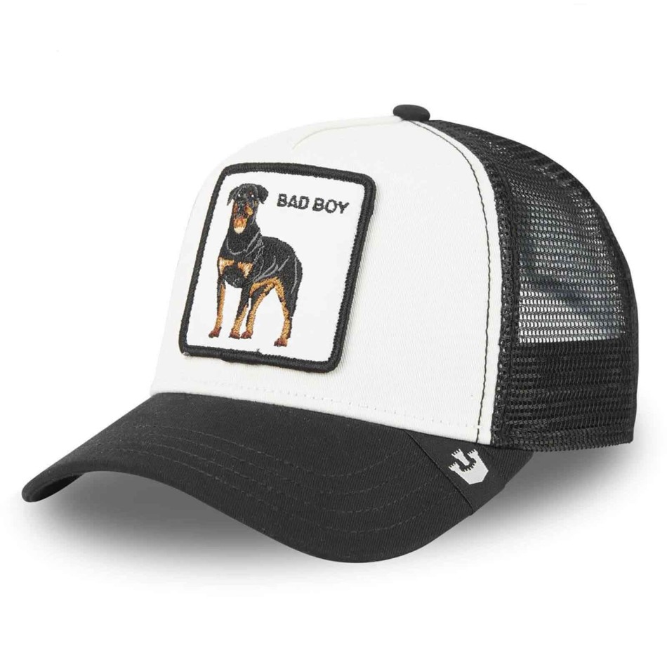 GOORIN BROS Bad Boy Trucker Cap - Rotweiller Dog | 60% bomull