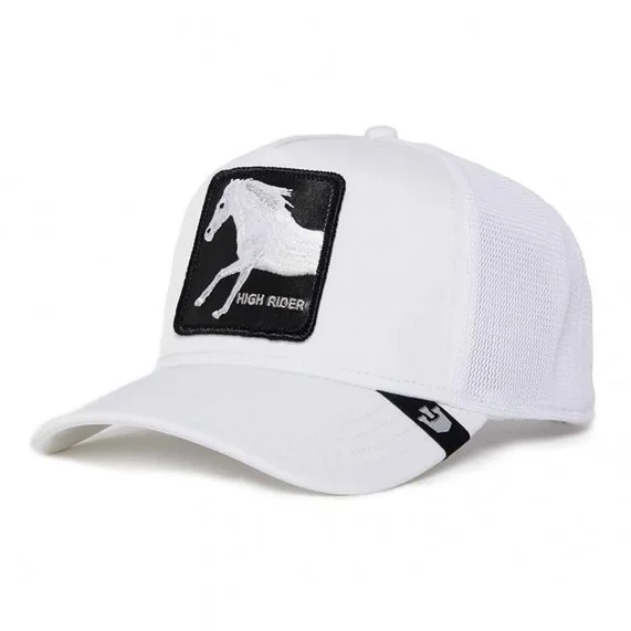 Cappello da Cavallo Trucker Platinium HIGH RIDER (Cappellino) Goorin Bros chez FrenchMarket