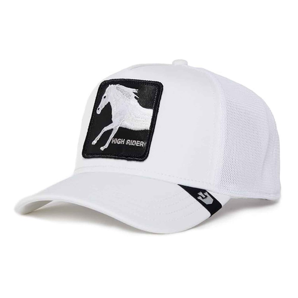 GOORIN BROS Vit Trucker Hästkeps "Platinium HIGH RIDER
