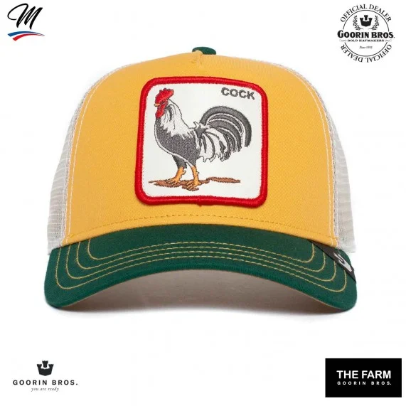Casquette Trucker ROOSTER COCK - Coq (Casquettes) Goorin Bros chez FrenchMarket