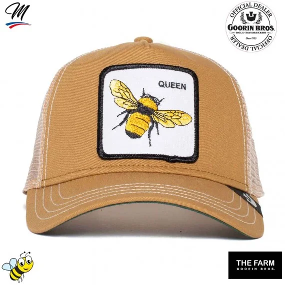 Casquette Trucker QUEEN - Abeille (Casquettes) Goorin Bros chez FrenchMarket Casquette Trucker QUEEN - Abeille (Casquettes) Goorin Bros chez FrenchMarket