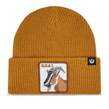 G.O.A.T. "De Grootste" Geit Knit Cap (Mannelijk) Goorin Bros chez FrenchMarket
