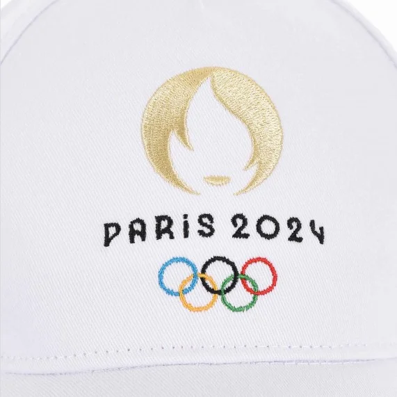 Cappellino da baseball per bambini "Olimpiadi di Parigi 2024" in cotone 100% organico (Tappi) French Market chez FrenchMarket