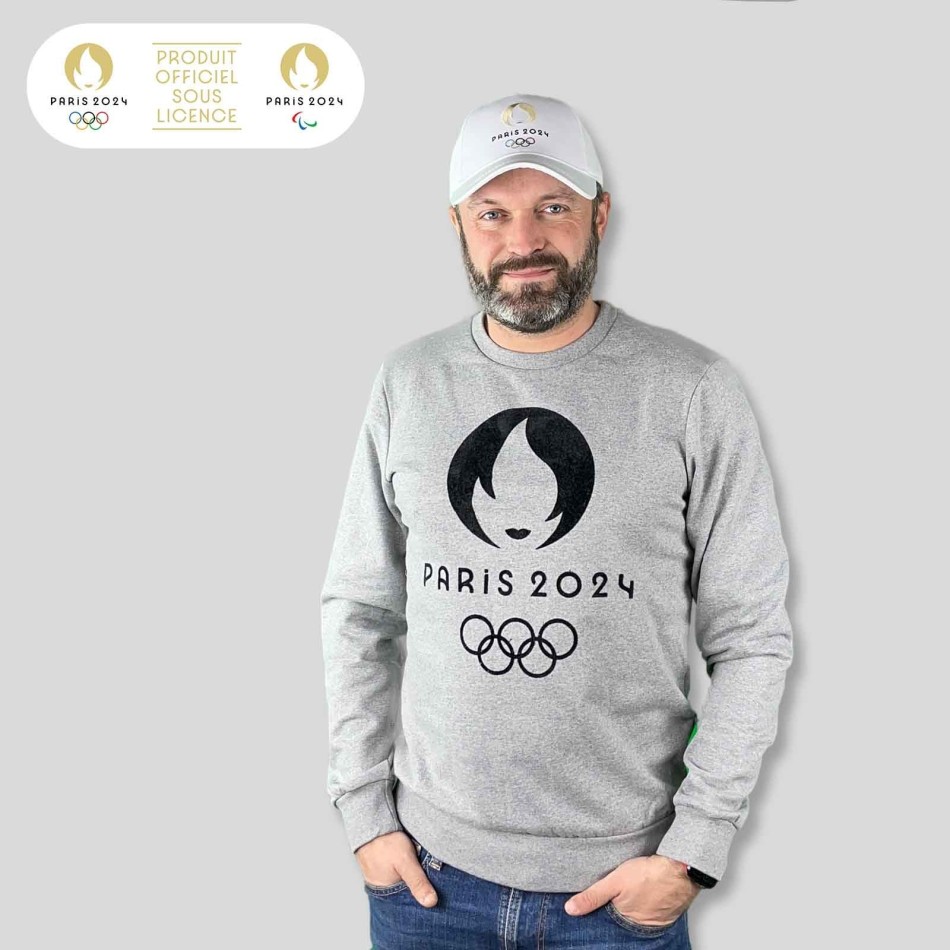 Sweat "JO Paris 2024" en Coton Biologique