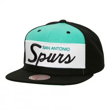 NBA San Antonio Spurs HWC "Retro Sport" Mütze (Cap) Mitchell & Ness auf FrenchMarket