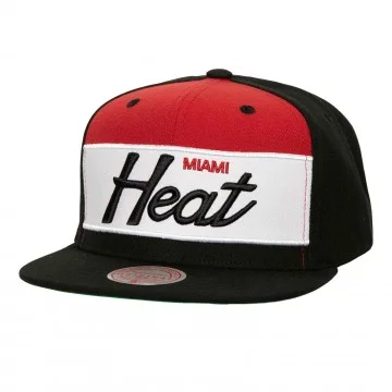 Gorra NBA "Retro Sport" de los Miami Heat HWC (Gorras) Mitchell & Ness chez FrenchMarket