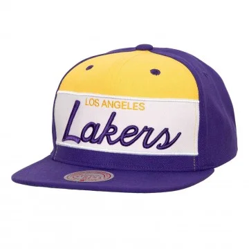NBA Los Angeles Lakers HWC "Retro Sport" cap (Caps) Mitchell & Ness on FrenchMarket