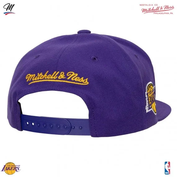 Los Angeles Lakers Gorra HWC "Retro Sport" NBA (Gorras) Mitchell & Ness chez FrenchMarket
