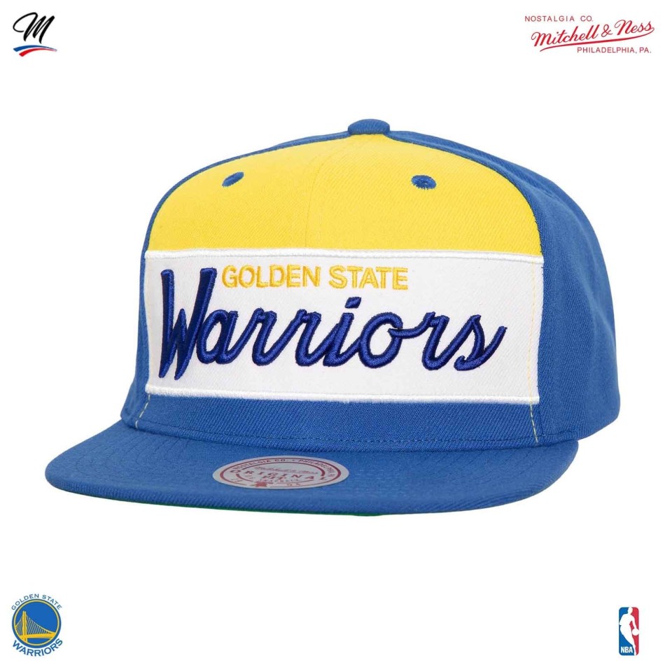 MITCHELL & NESS Retro Sport NBA Golden State Warriors HWC Cap