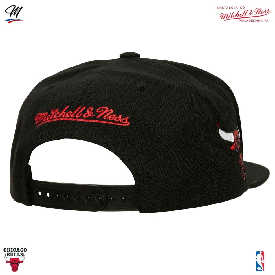 Gorra NBA "Retro Sport" de los Chicago Bulls HWC (Gorras) Mitchell & Ness chez FrenchMarket