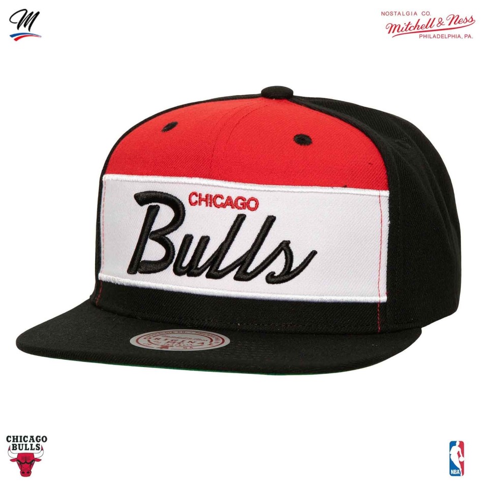 Chicago Bulls HWC "Retro Sport" NBA pet (Caps) Mitchell & Ness chez FrenchMarket
