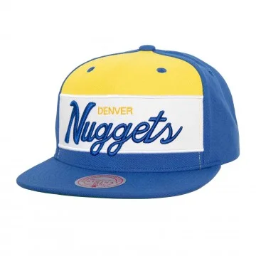 Cappello NBA Denver Nuggets HWC "Retro Sport (Cappellino) Mitchell & Ness chez FrenchMarket