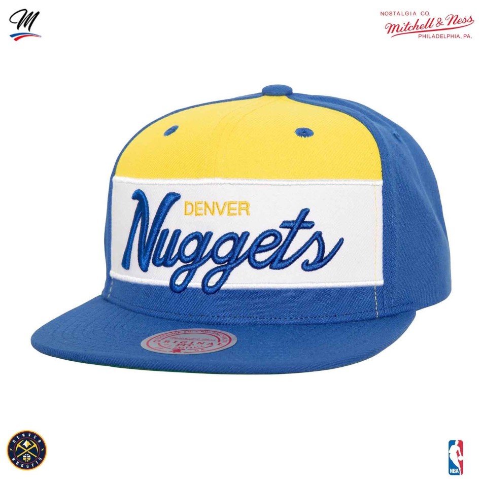 NBA Denver Nuggets HWC "Retro Sport" cap (Caps) Mitchell & Ness on FrenchMarket