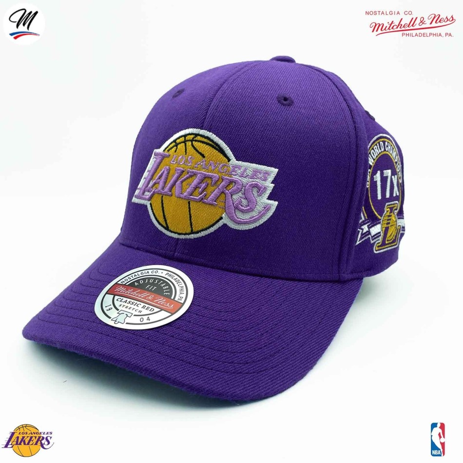 MITCHELL & NESS NBA Los Angeles Lakers "Home Town Classic" keps