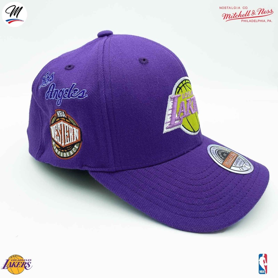 NBA Los Angeles Lakers "Home Town Classic" cap (Caps) Mitchell & Ness on FrenchMarket