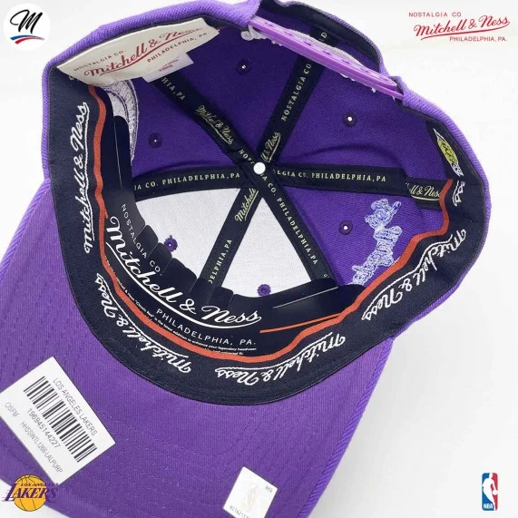 Casquette NBA Los Angeles Lakers "Home Town Classic" (Casquettes) Mitchell & Ness chez FrenchMarket