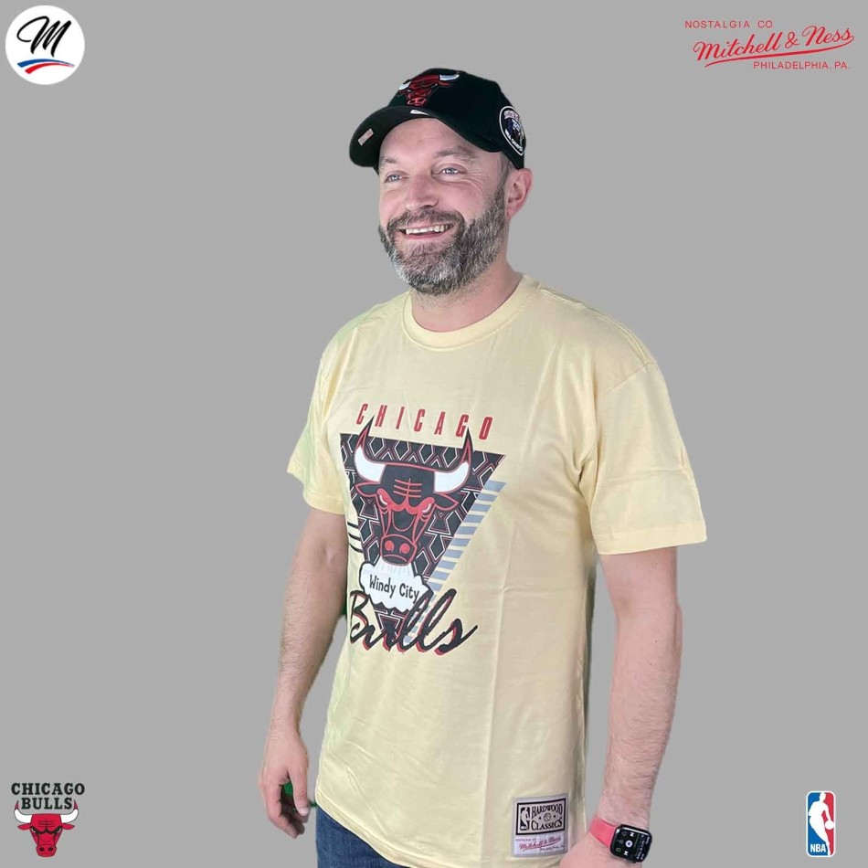 MITCHELL & NESS Chicago Bulls "NBA Final Seconds" T-shirt Fri leverans