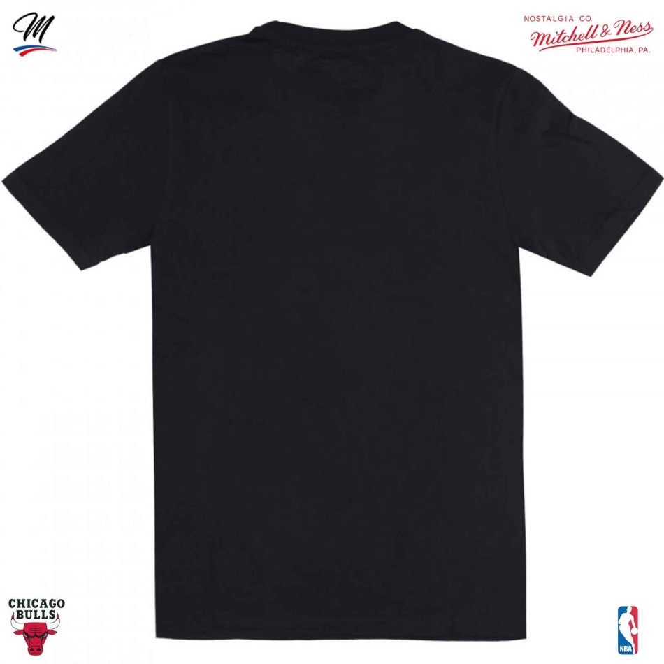 MITCHELL & NESS Chicago Bulls "NBA Team Logo" T-shirt Fri leverans