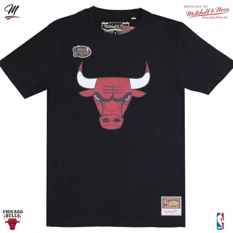 Chicago Bulls Mitchell & Ness Oversized Hooded Sweatshirt