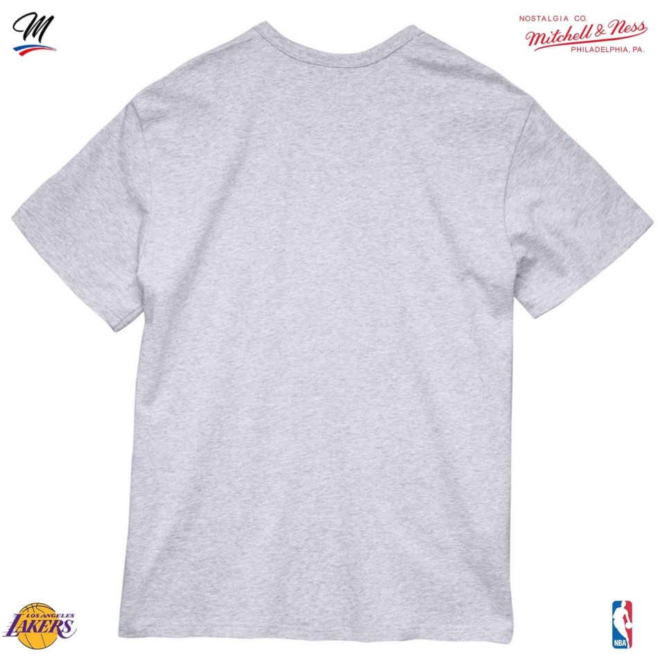 MITCHELL & NESS Grå T-shirt Los Angeles Lakers "NBA Team Logo