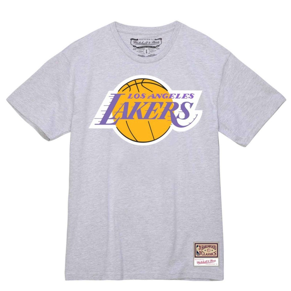 Maglietta Los Angeles Lakers "NBA Team Logo (T Shirt) Mitchell & Ness chez FrenchMarket