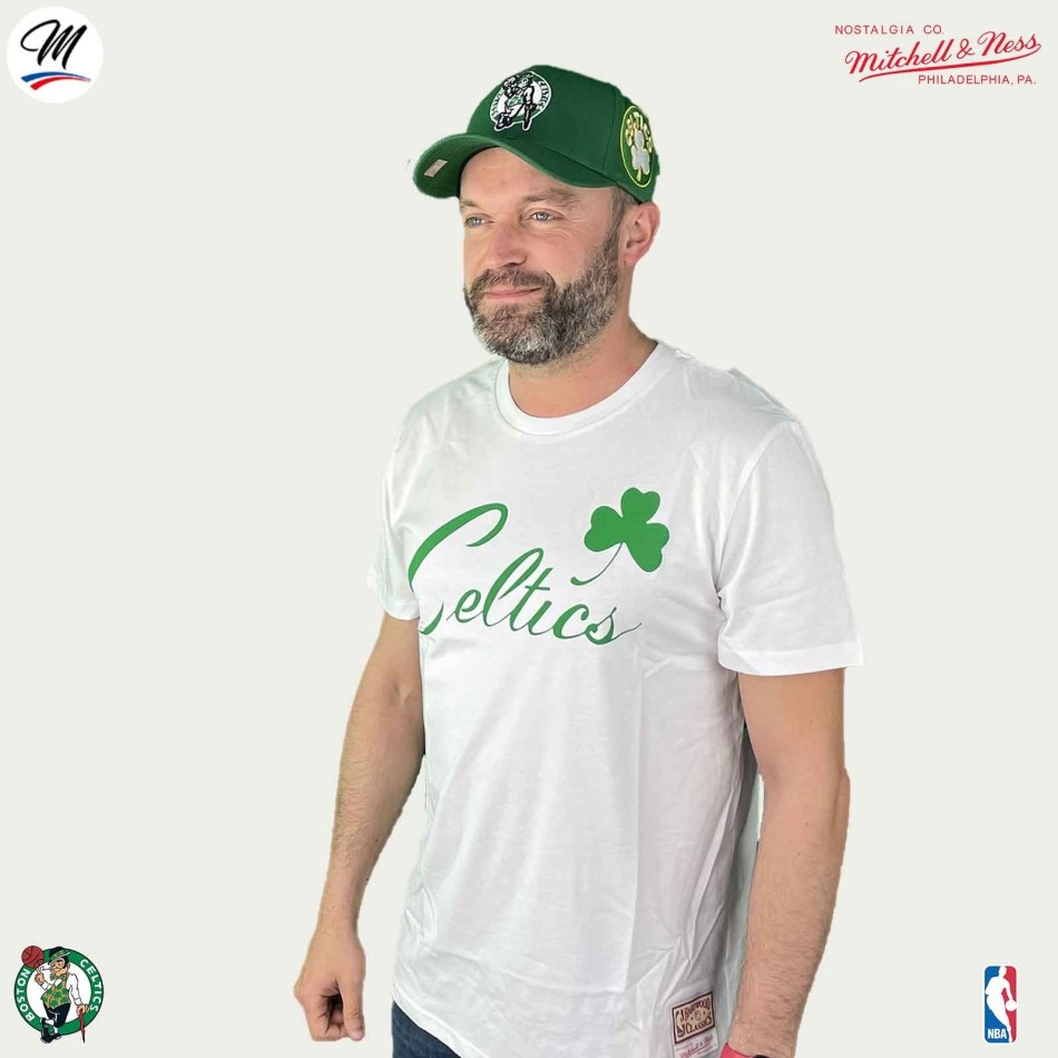 MITCHELL & NESS Boston Celtics "NBA Team Logo" T-shirt Fri leverans
