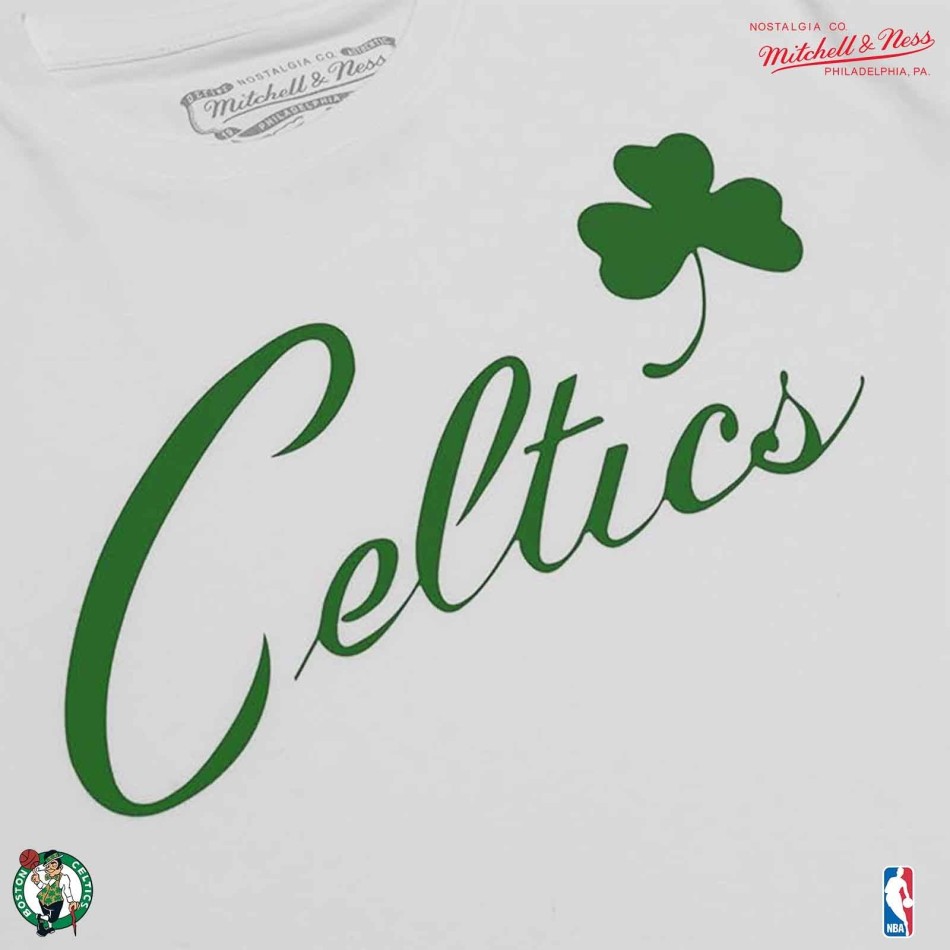 MITCHELL & NESS Boston Celtics "NBA Team Logo" T-shirt Fri leverans