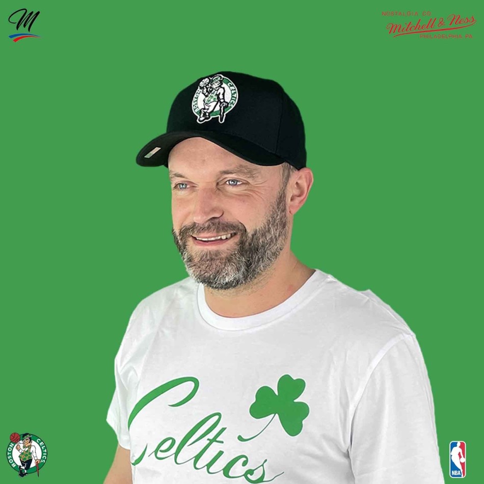 MITCHELL & NESS Boston Celtics NBA keps "Top Spot Classic Red