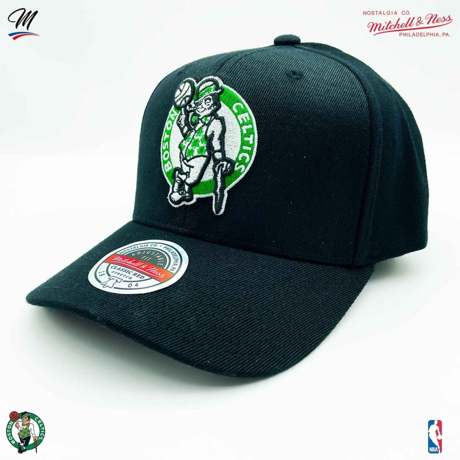 Boston Celtics "Top Spot Klassiek Rood" NBA Cap (Caps) Mitchell & Ness chez FrenchMarket