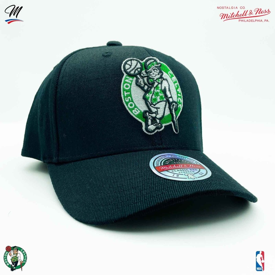 Boston Celtics "Top Spot Klassiek Rood" NBA Cap (Caps) Mitchell & Ness chez FrenchMarket