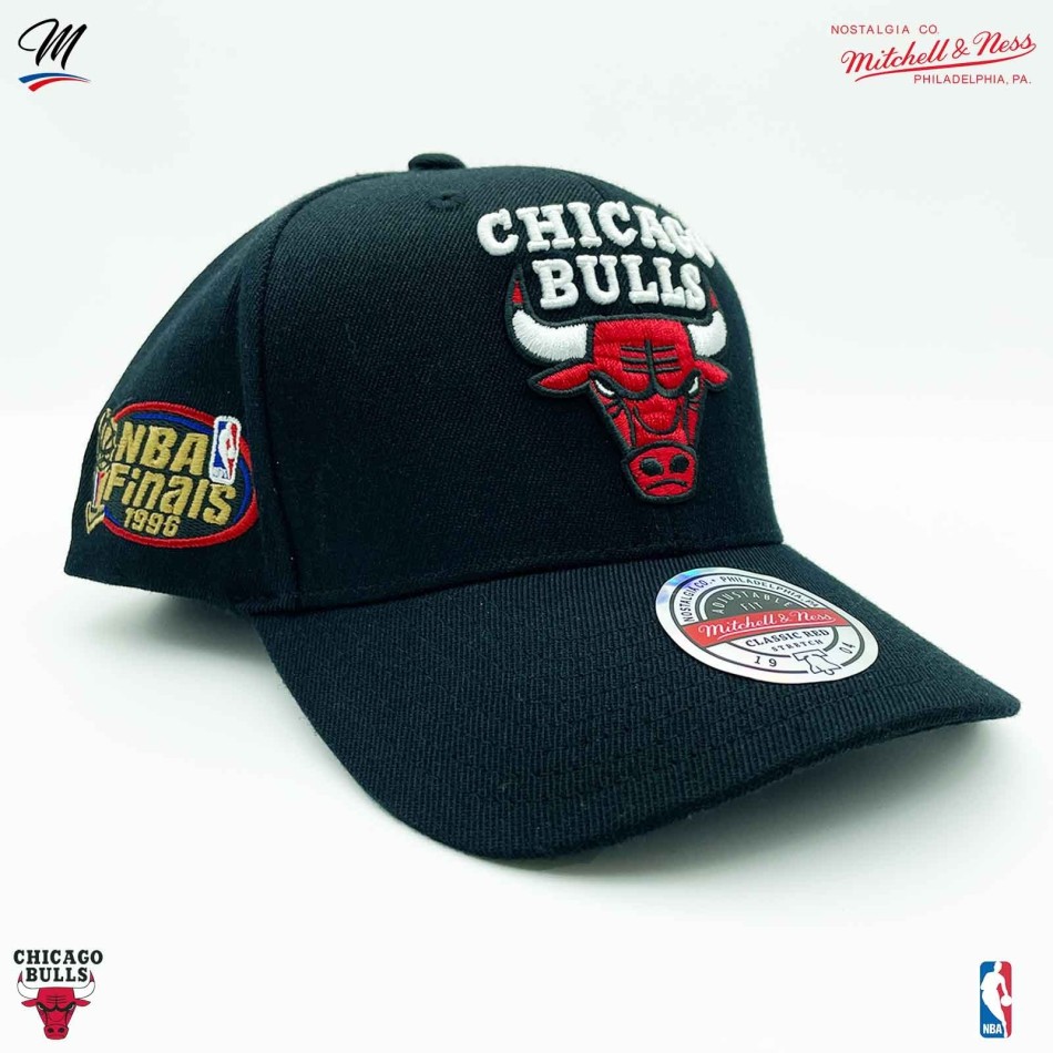 Casquette NBA Chicago Bulls "Top Spot Classic Red" (Casquettes) Mitchell & Ness chez FrenchMarket