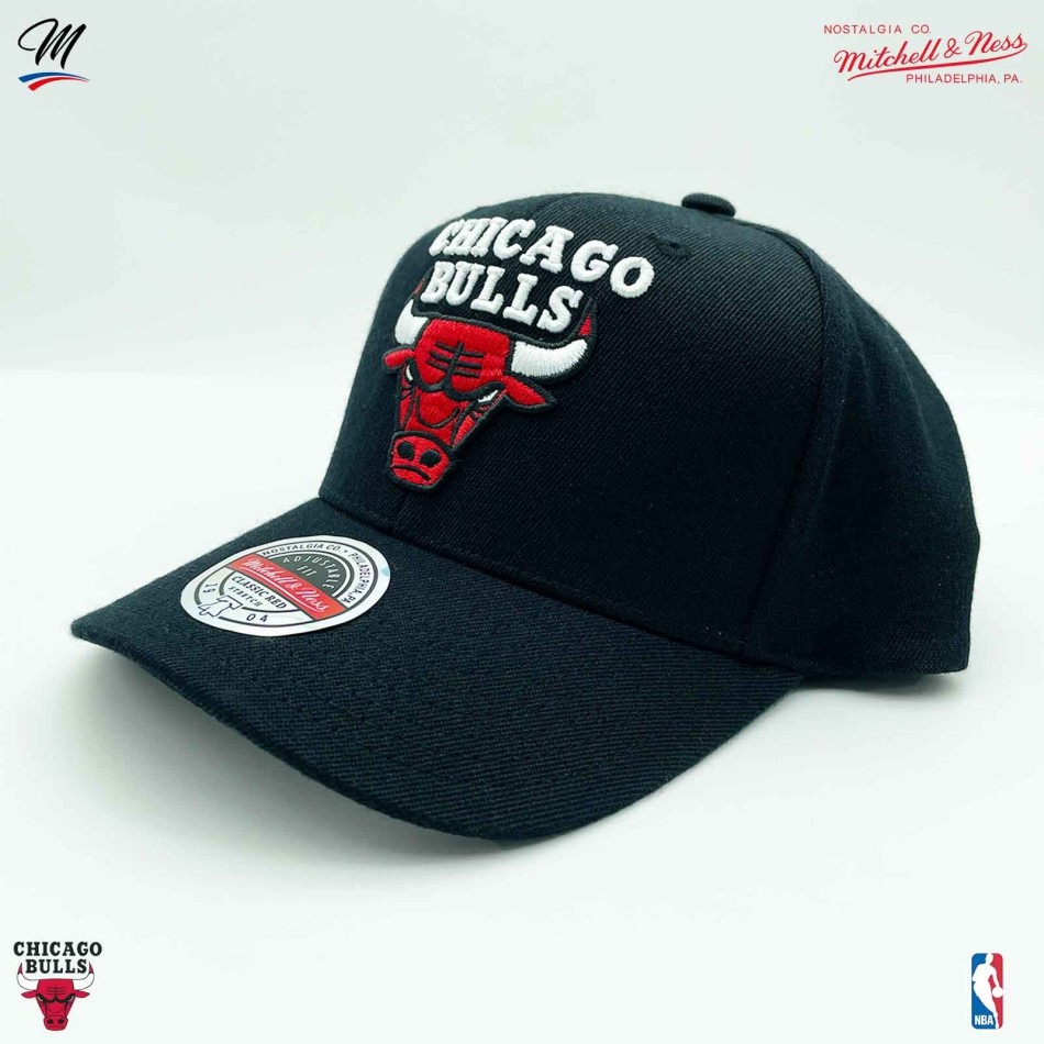 Casquette NBA Chicago Bulls "Top Spot Classic Red" (Casquettes) Mitchell & Ness chez FrenchMarket
