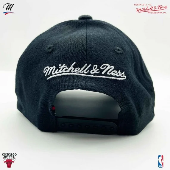 Chicago Bulls "Top Spot Klassiek Rood" NBA Cap (Caps) Mitchell & Ness chez FrenchMarket