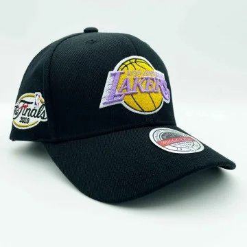 NBA Los Angeles Lakers "Top Spot Classic Red" Cap (Caps) Mitchell & Ness on FrenchMarket