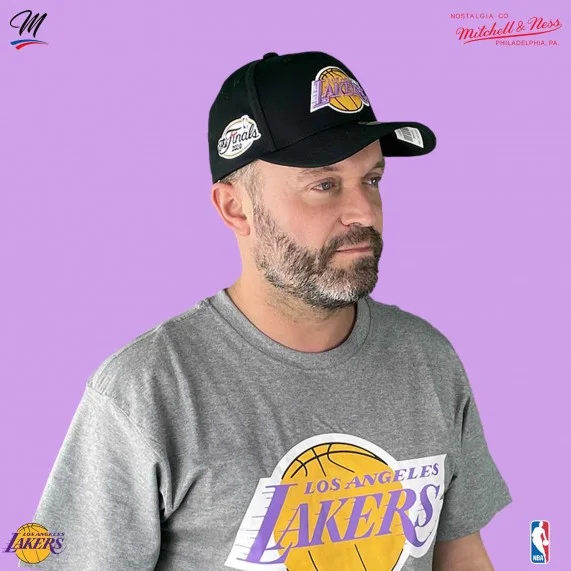 NBA Los Angeles Lakers "Top Spot Classic Red" Mütze (Cap) Mitchell & Ness auf FrenchMarket