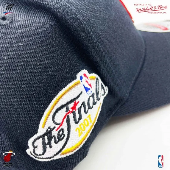 Miami Heat "Top Spot Klassiek Rood" NBA Cap (Caps) Mitchell & Ness chez FrenchMarket