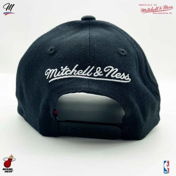 Gorra NBA "Top Spot Classic Red" de los Miami Heat (Gorras) Mitchell & Ness chez FrenchMarket
