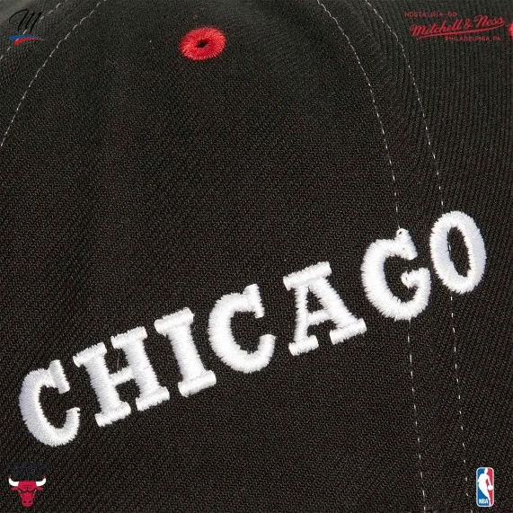 Chicago Bulls HWC "Overbeet" NBA Cap (Caps) Mitchell & Ness chez FrenchMarket