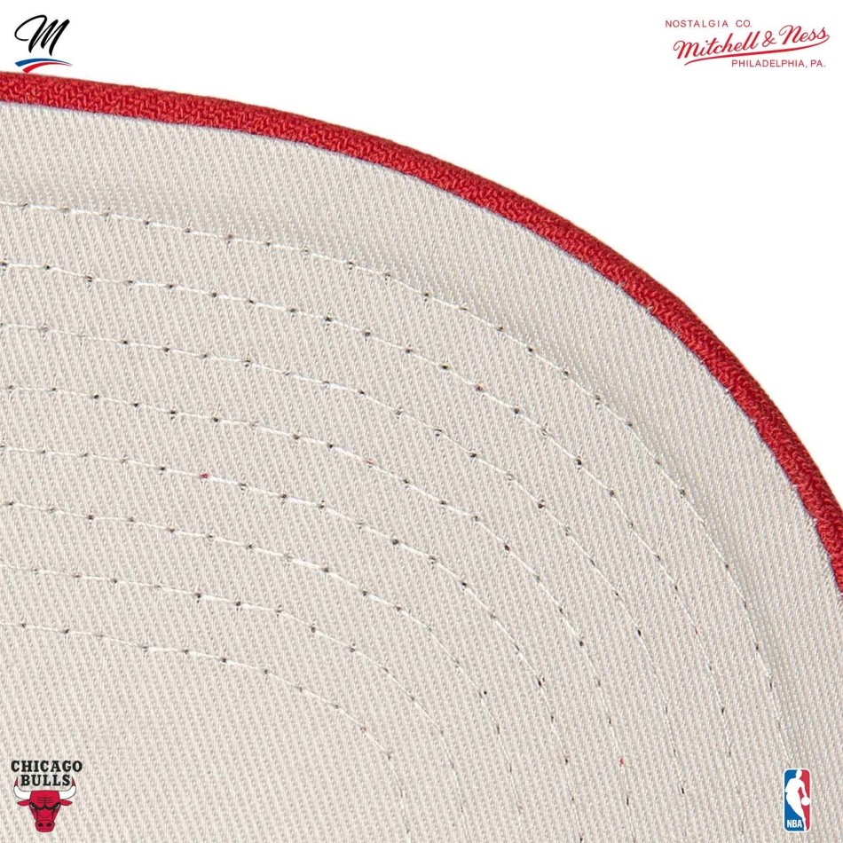 Casquette NBA Chicago Bulls HWC "Overbite" (Casquettes) Mitchell & Ness chez FrenchMarket