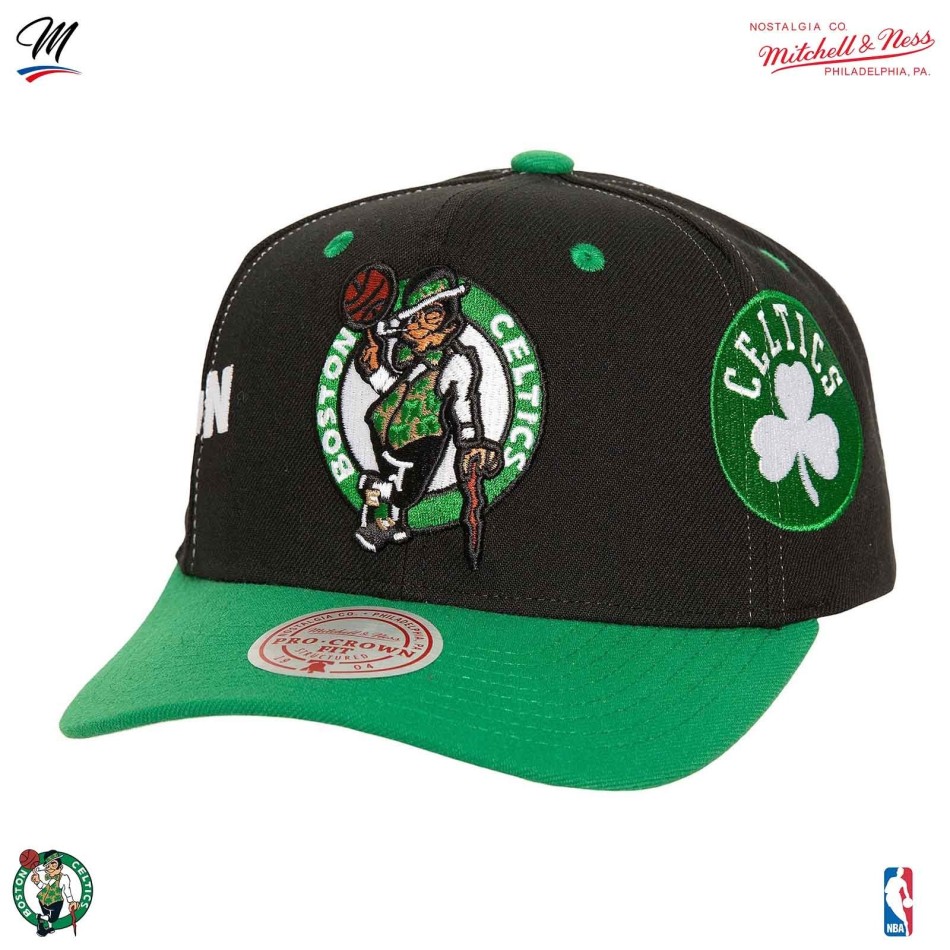 MITCHELL & NESS Boston Celtics HWC "Overbite" NBA Cap