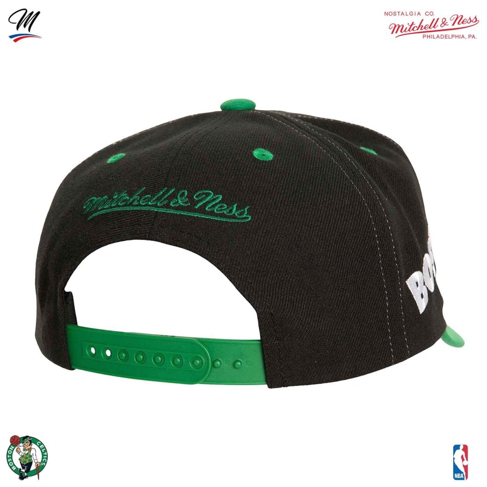 MITCHELL & NESS Boston Celtics HWC "Overbite" NBA Cap