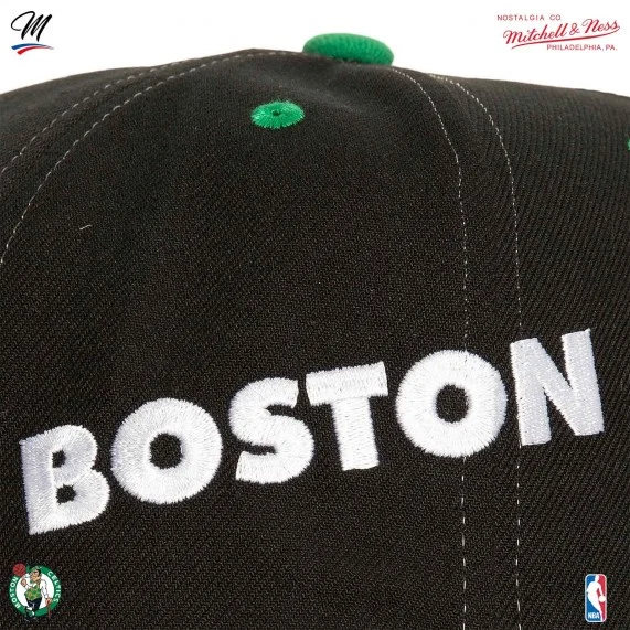 NBA Boston Celtics HWC "Overbite" cap (Caps) Mitchell & Ness on FrenchMarket