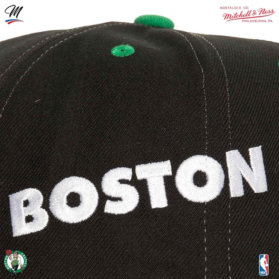 MITCHELL & NESS Boston Celtics HWC "Overbite" NBA Cap