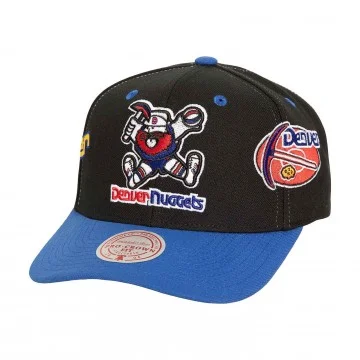 NBA Denver Nuggets HWC "Overbite" cap (Caps) Mitchell & Ness on FrenchMarket