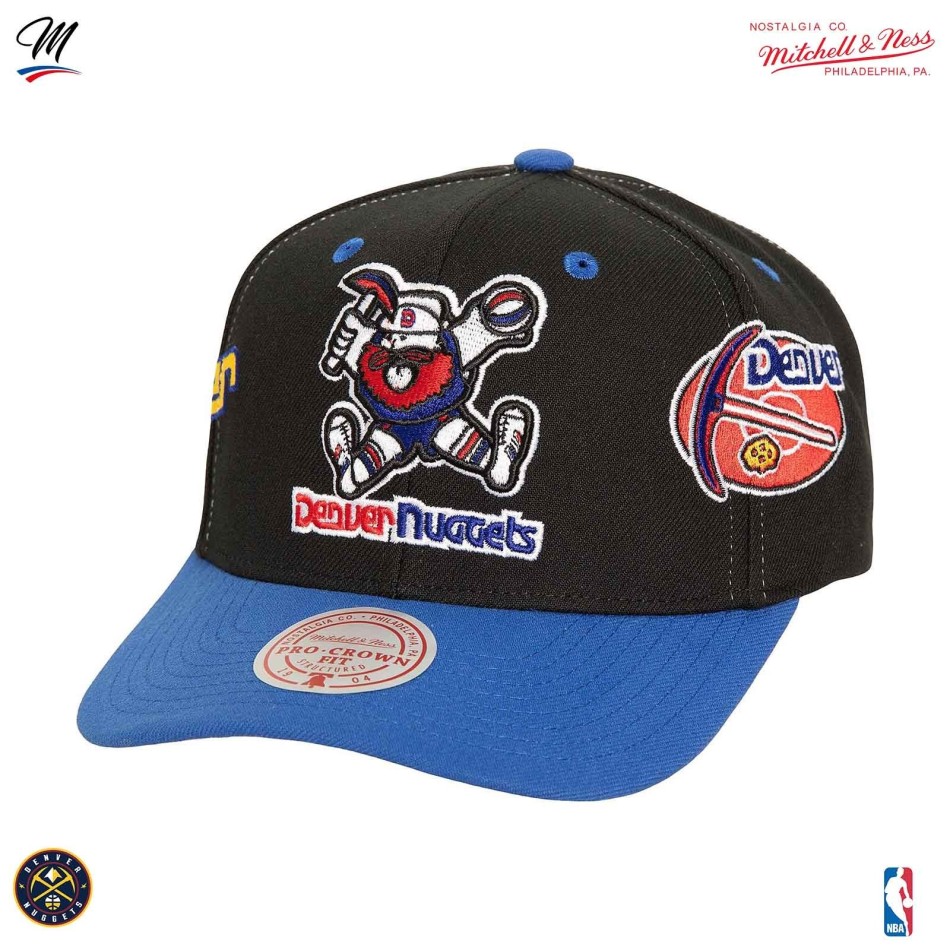 MITCHELL & NESS Denver Nuggets HWC "Overbite" NBA-keps