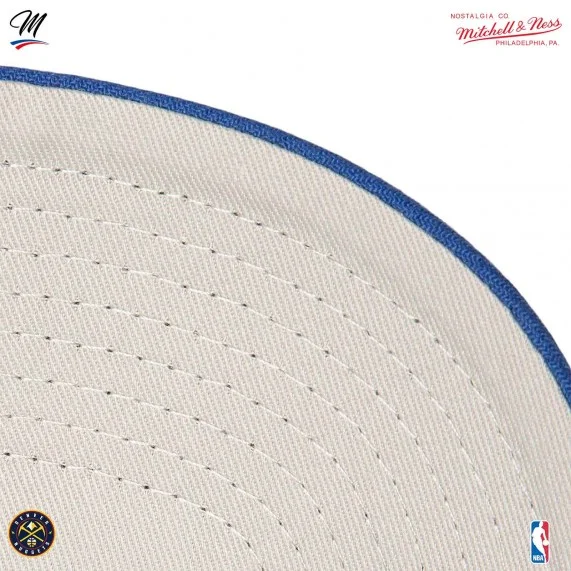 NBA Denver Nuggets HWC "Overbite" cap (Caps) Mitchell & Ness on FrenchMarket