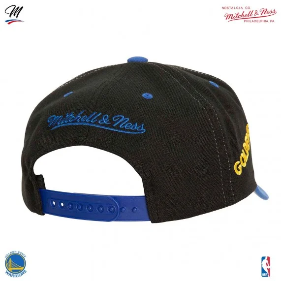 Casquette NBA Golden State Warriors HWC "Overbite" (Casquettes) Mitchell & Ness chez FrenchMarket