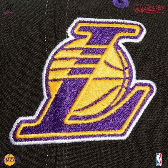 Cappello NBA "Overbite" Los Angeles Lakers HWC (Cappellino) Mitchell & Ness chez FrenchMarket